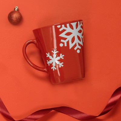 Vinter 350 Ml. (12 Fl. Oz.) Snowflake Stoneware Mug